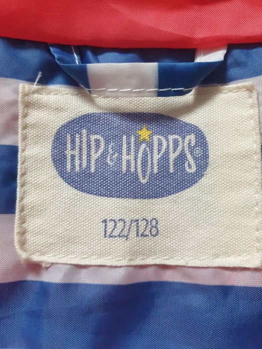 Kurteczka dziewczęca przeciwdeszczowa z odblaskami Hip- Hopps  122-128