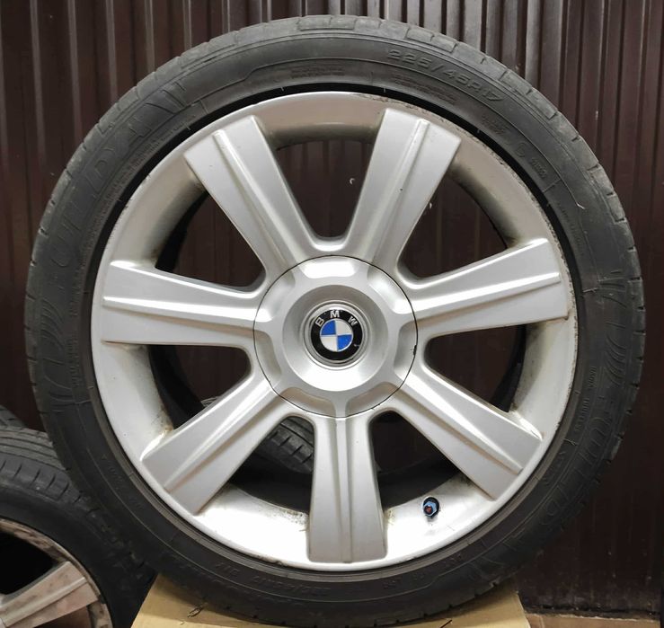 Alu felgi BMW styling 96 r17 is47 5x120 unikatowy wzór komplet letnie