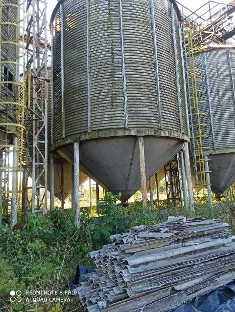 Silos, silosy, zbiorniki zbożowe 150 ton Szal aluminiowy