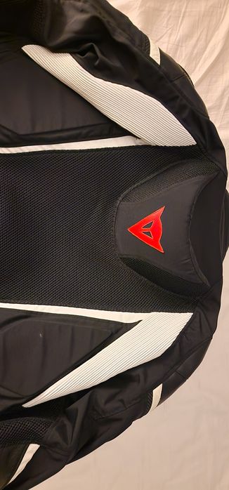 DAINESE SUPER RIDER D-DRY Preto/Branco/Vermelho 56