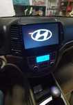 Rádio Android 13 com GPS Hyundai santa fé 2 (Novo)