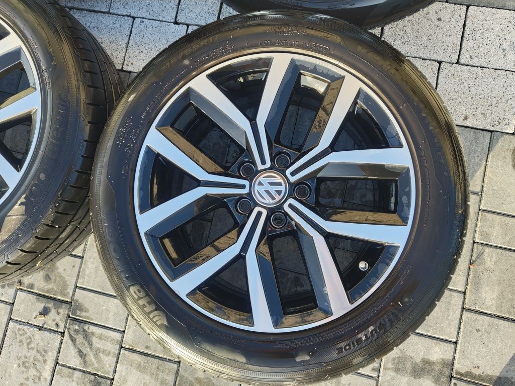 Super Felgi VW 17 Passat B8 5x112  lato Kola B7 Czujniki cisnienienia.