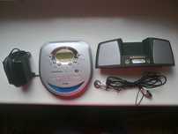 Discman odtwarzacz płyt CD Grundig Mystixx kompletny zestaw Sprawny.
