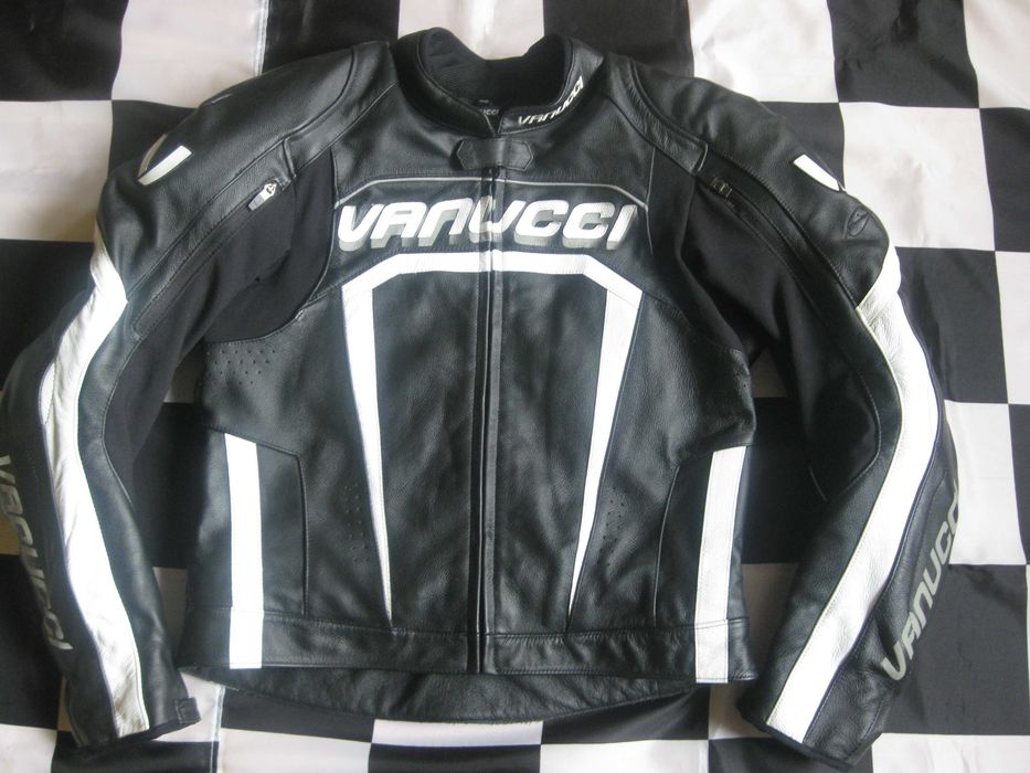 Kurtka motocyklowa skórzana VANUCCI ART XIV rozm.52(50)
