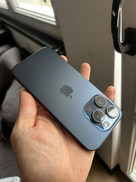 iPhone 15 Pro 128GB Blue - super stan - bardzo zadbany