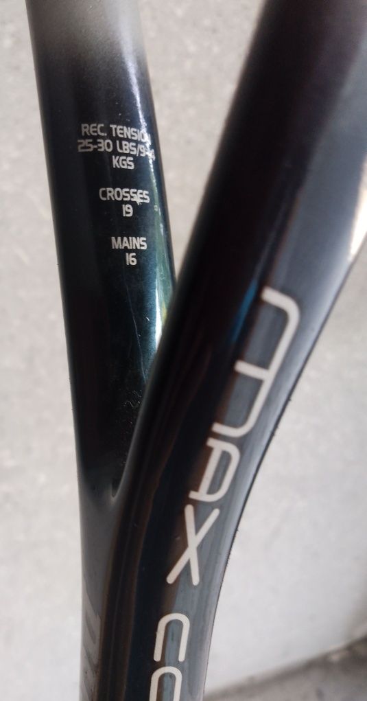 Rakieta squash Dunlop max Comp Ti. Composite ,500cm2