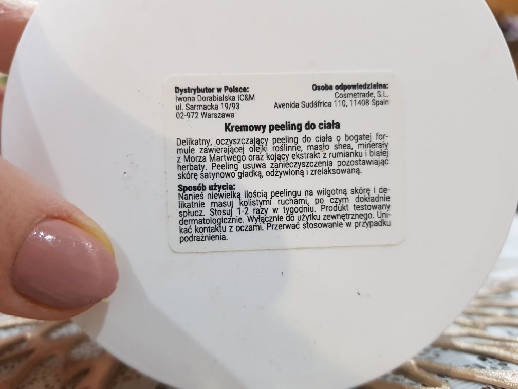 ALMA K. PURIFY Kremowy peeling do ciała