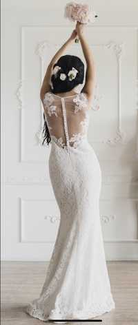 Свадебное платье «рыбка»