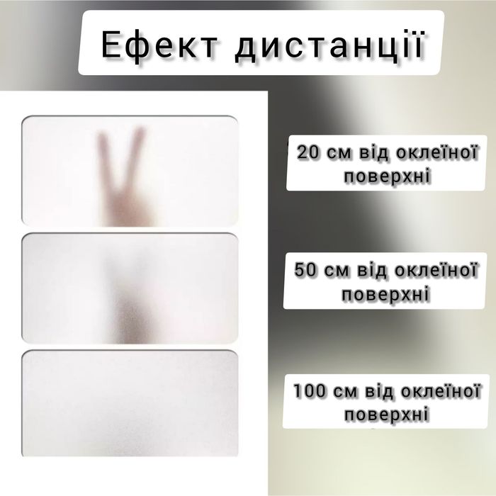 Плівка на вікна, прозора матова. Плівка сатинова. Плёнка на окна