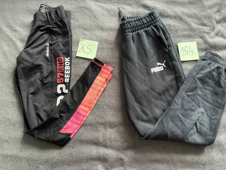 Spodnie leginsy, spodenki