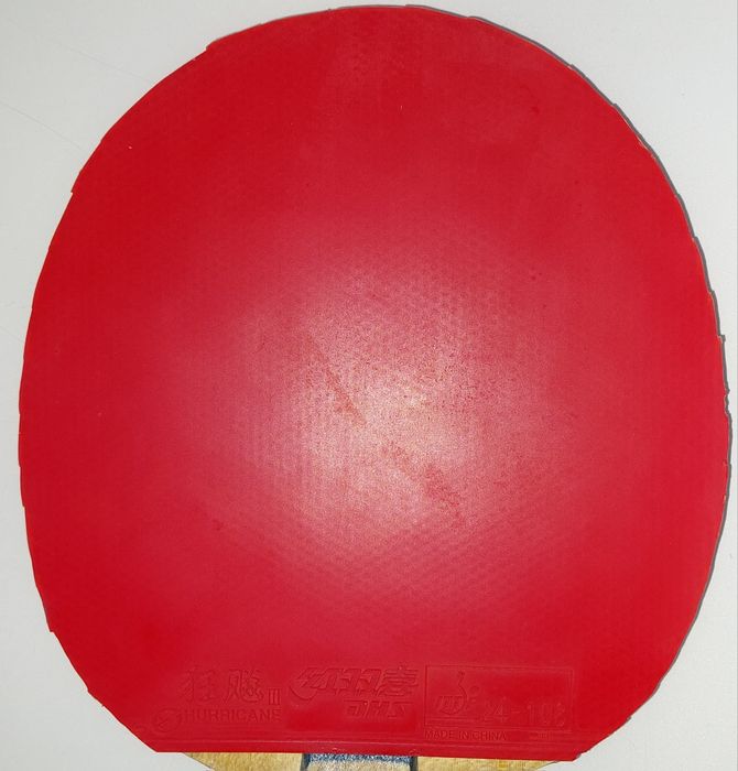 Borrachas tenis mesa DHS hurricane 3