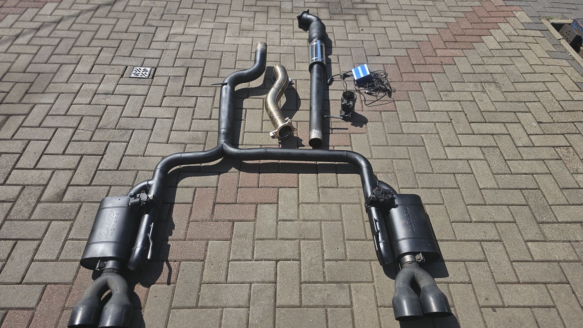 Wydech aktywny przelot przepustnice audi a6 c7 a7 3.0 bitdi