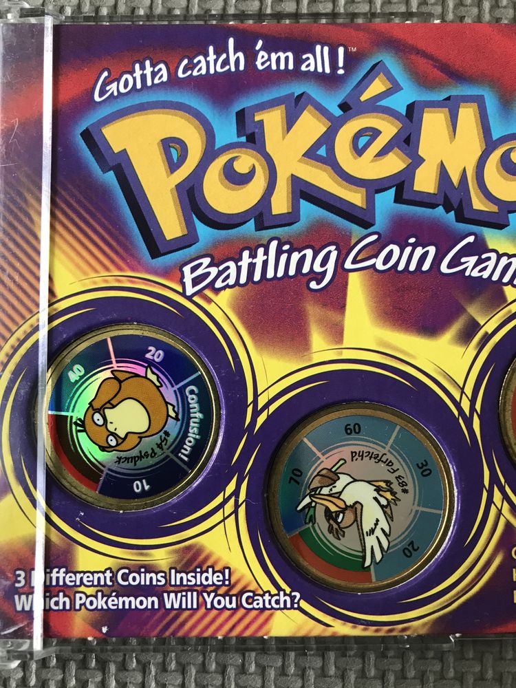 Pokemon Battling Coin Game