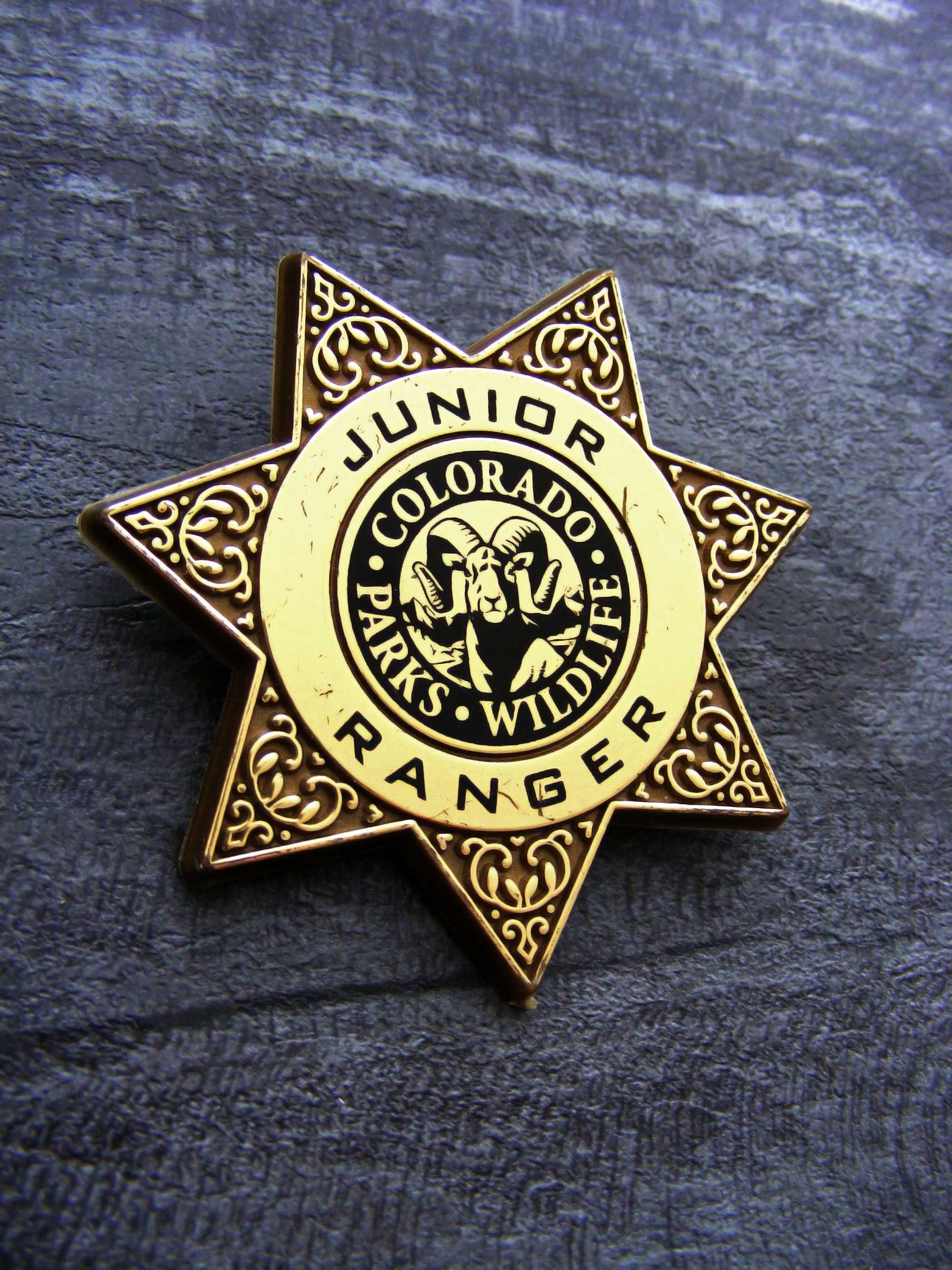 Значок рейнджера для детей Junior Ranger Colorado Parks and Wildlife