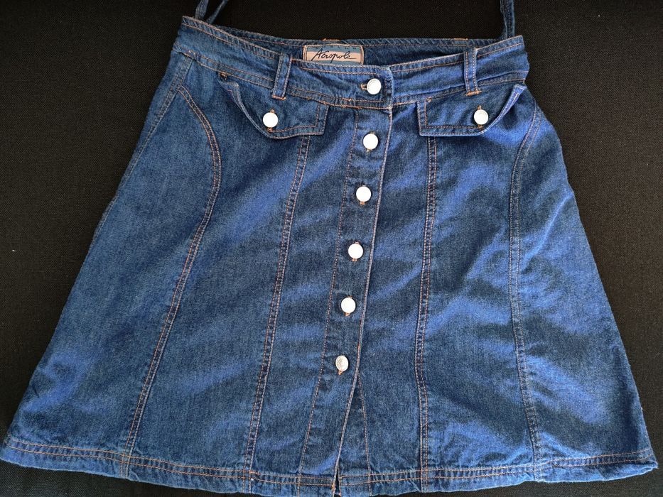 Spódniczka jeansowa mini
