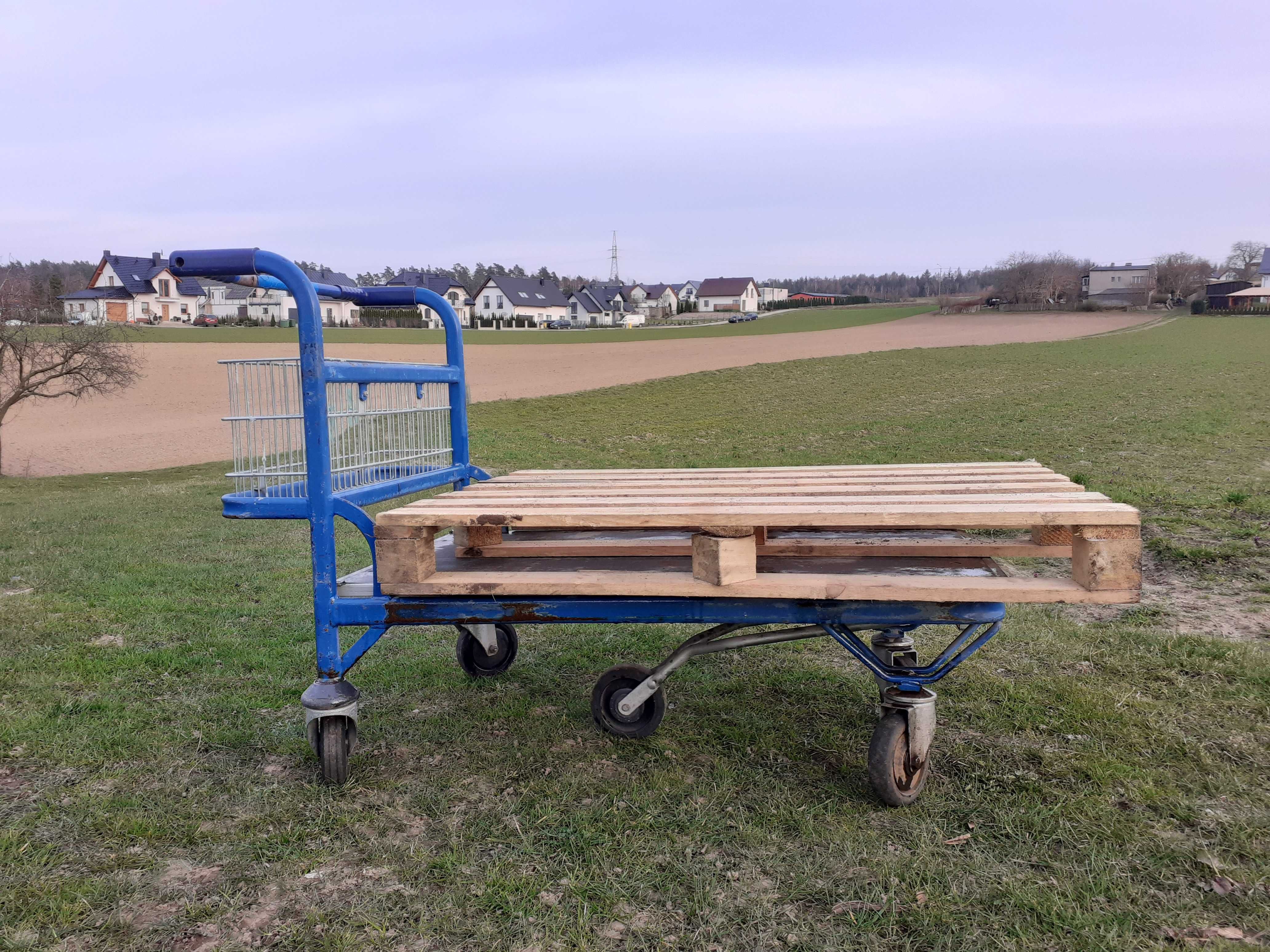 Duży wózek transportowy (120cm / 60cm / 50cm)