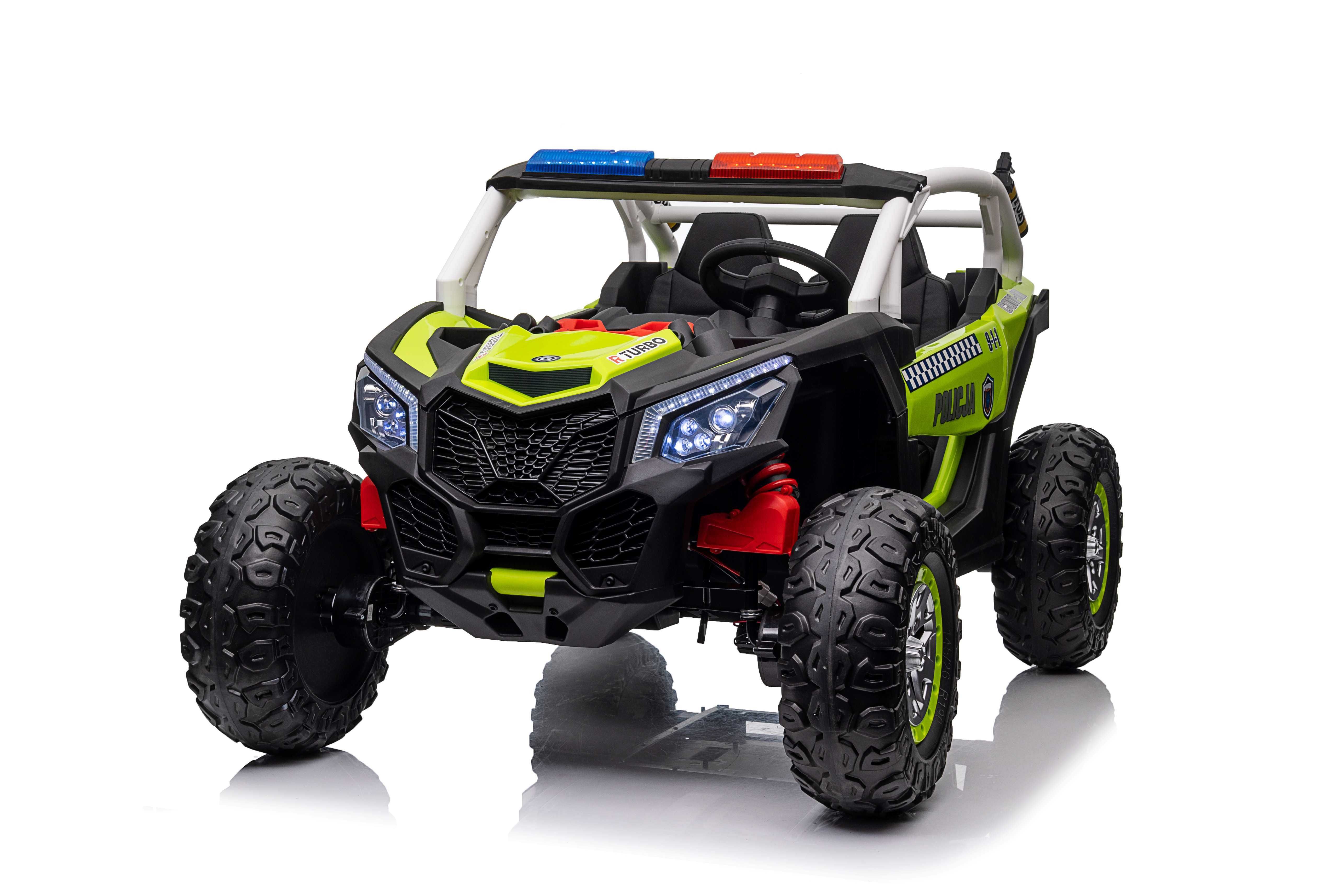 Pojazd dla dzieci BUGGY POLICJA 4X4 24V 7Ah