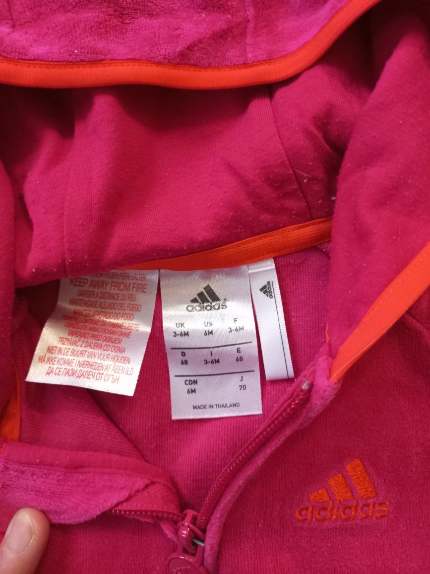 dres niemowlęcy Adidas różowy