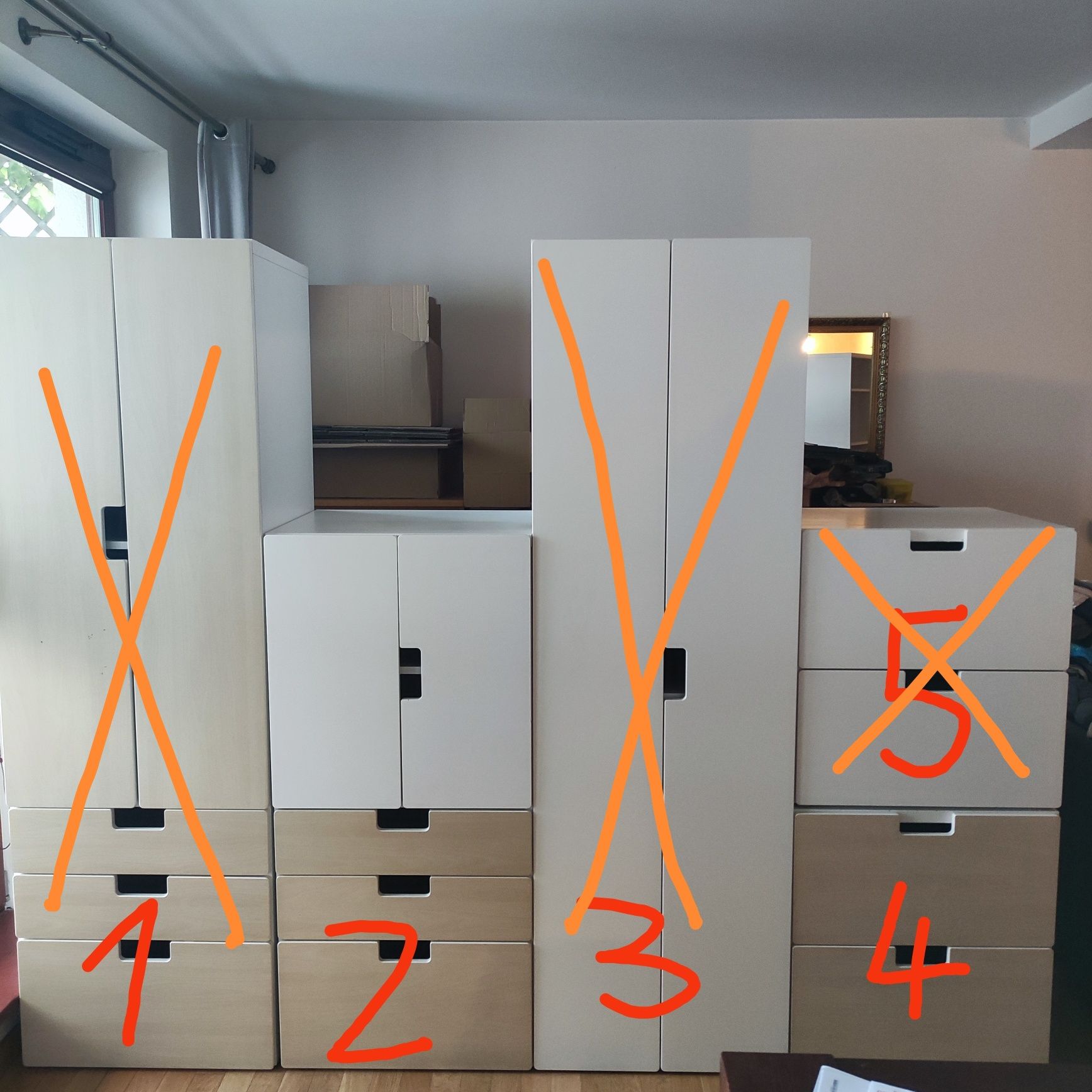 Dwa regały Ikea Stuva  - super stan!