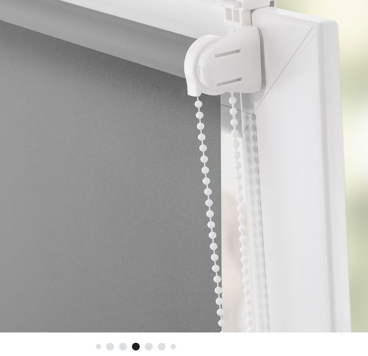 Roleta  wewneczna 80x160cm szara marki klemmfix