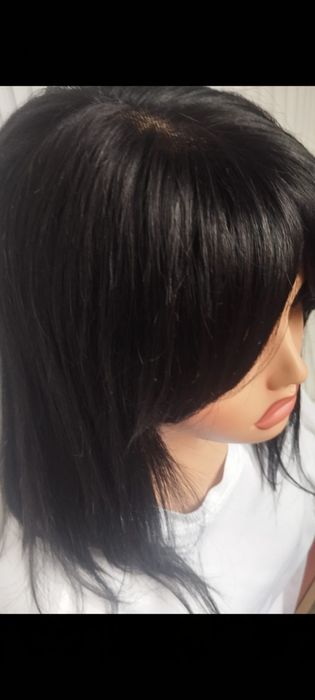 Парик 100%натуральный волос очень лёгкий и красивый