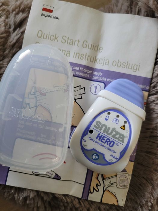 Monitor oddechu dla niemowląt Snuza Hero MD