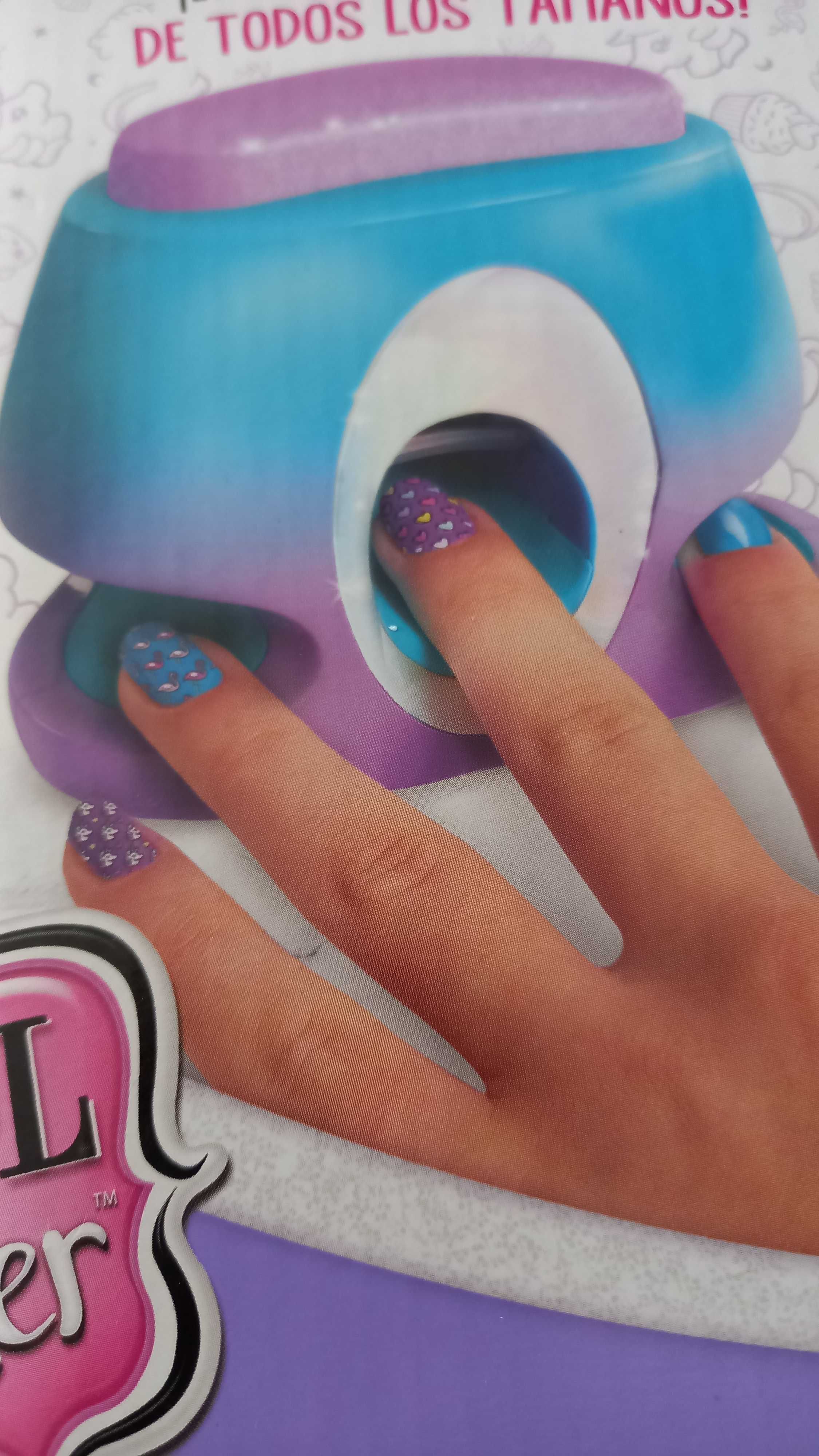 Kit de unhas para menina com desenho