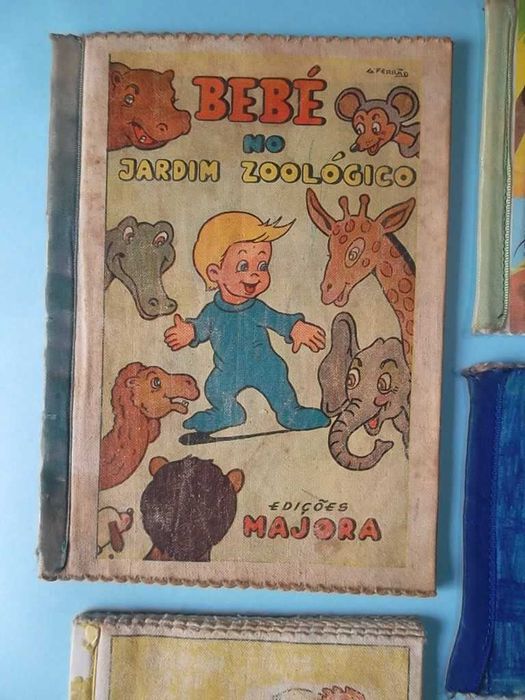 Livros de pano da MAJORA (anos 50/60)