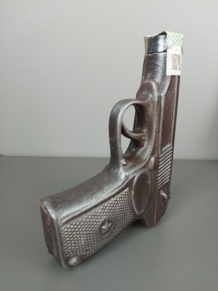 Штоф пистолет макарова фляга керамічний пістолет макарова