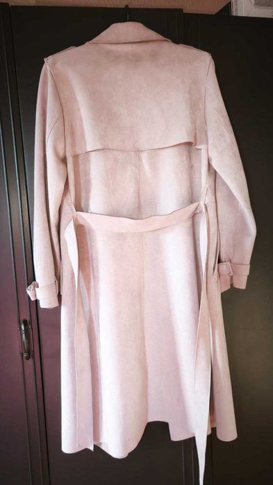 Тренч Zara з штучної замші