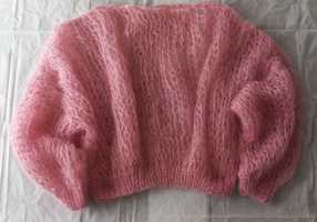 Stylowy sweter moherowy Chmurka. Różne kolory Handmade