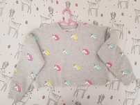 Cropp* Bluza krótka unicorn jednorożec*M