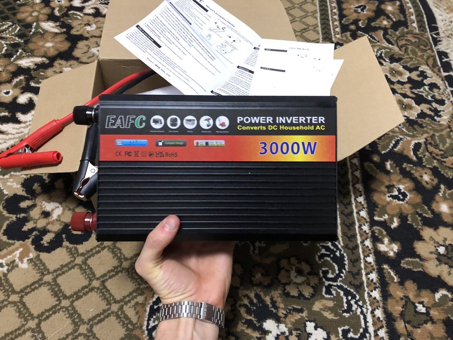3000w інвертор 12v-220v новий. Відправка без предоплат!