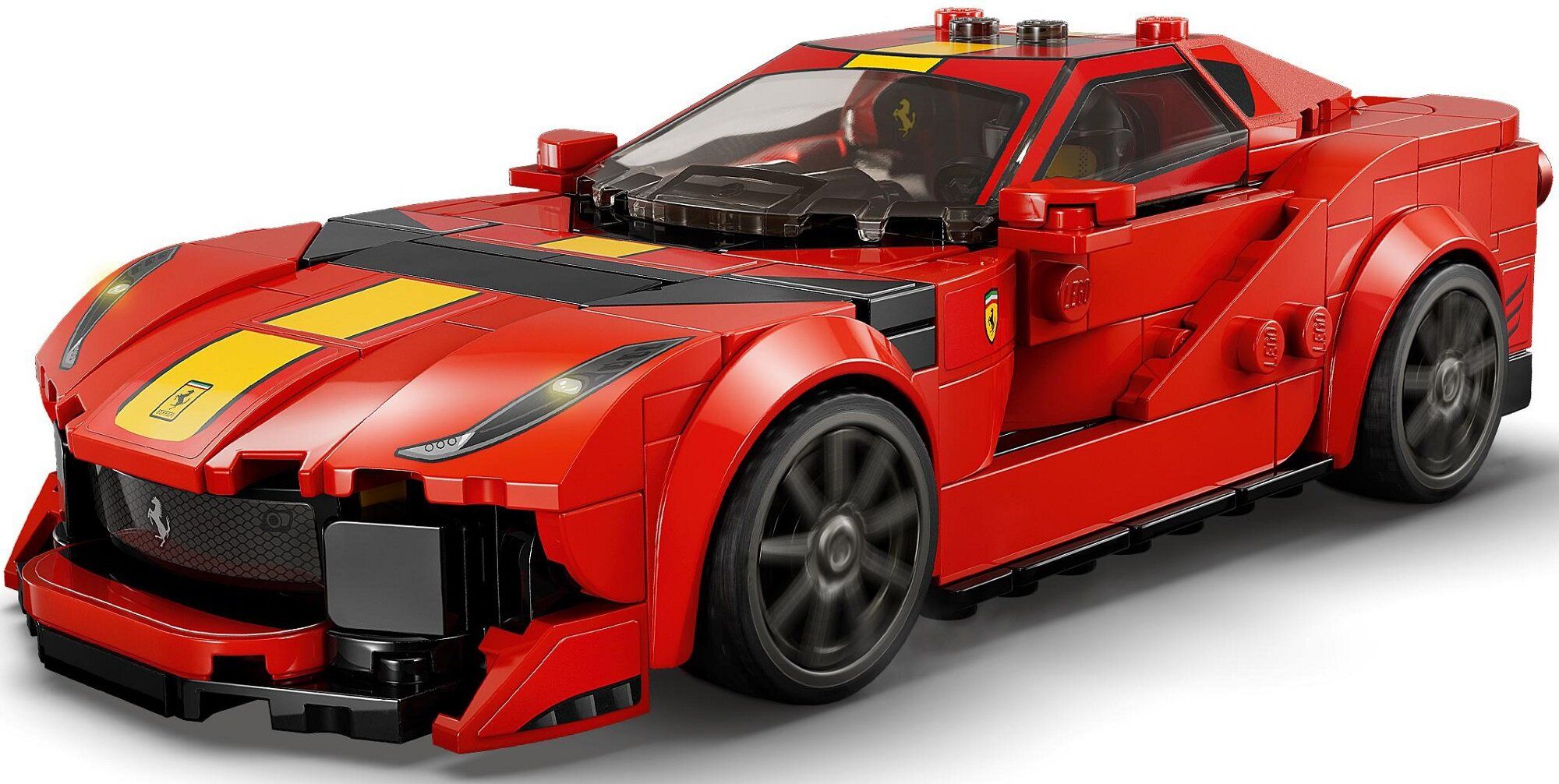 lego, ferrari 812 competizione, 9+, 76914, klocki, auto samochòd