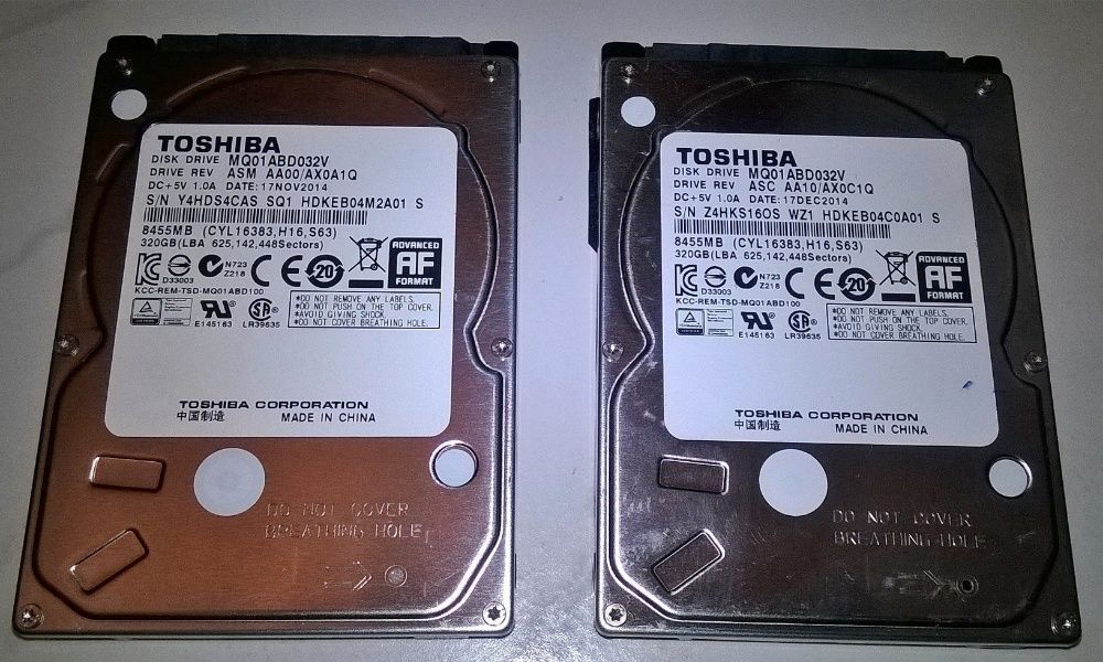 Disco sata de 320 GB para portátil