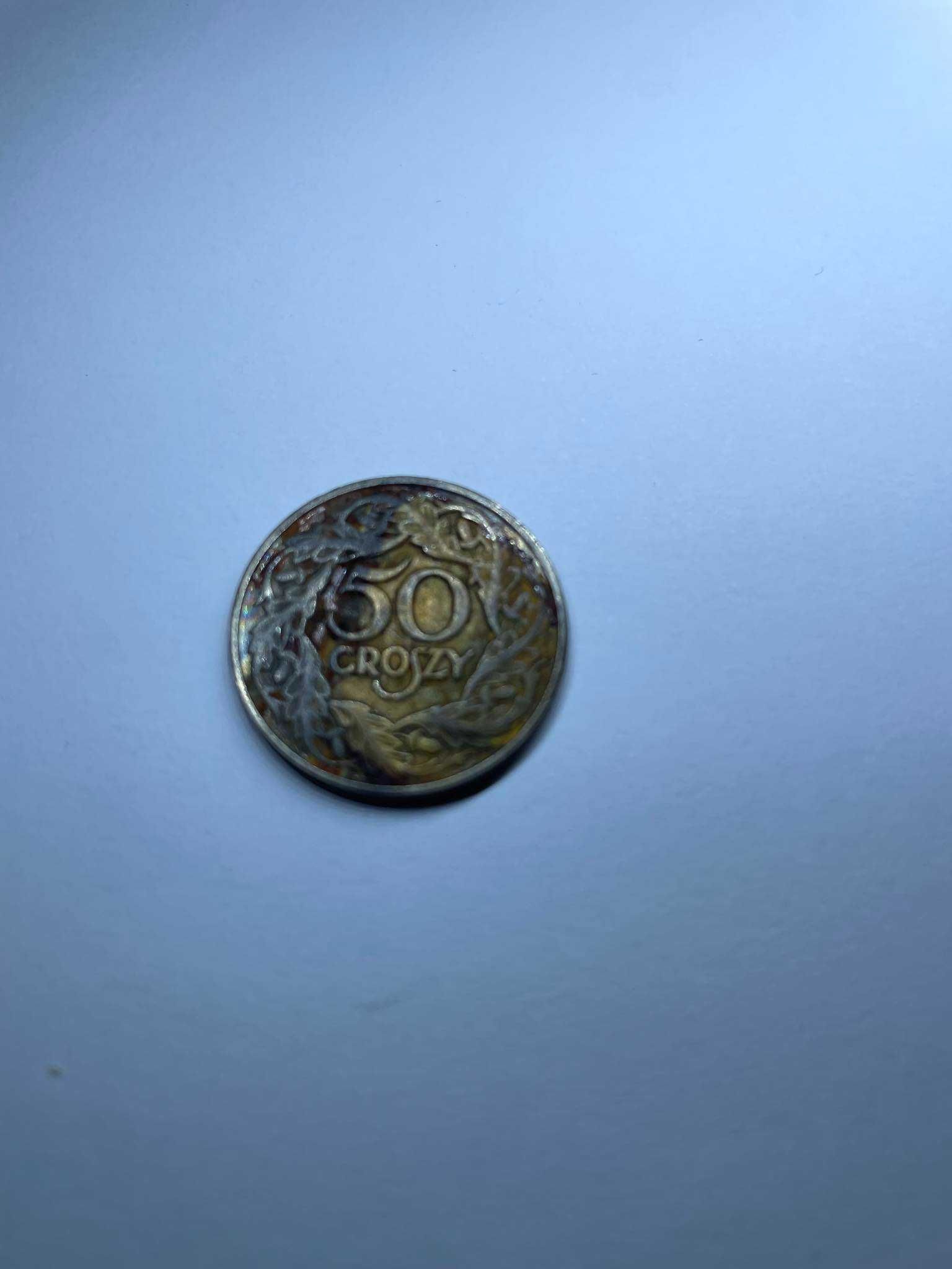 moneta 50 groszy 1923