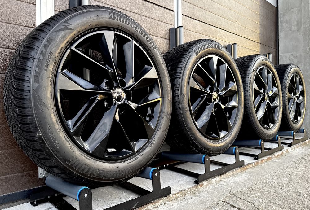 4x koła aluminiowe 5x108 r18 et49 7,5j Alufelgi Opony 225/55 18” 2022r