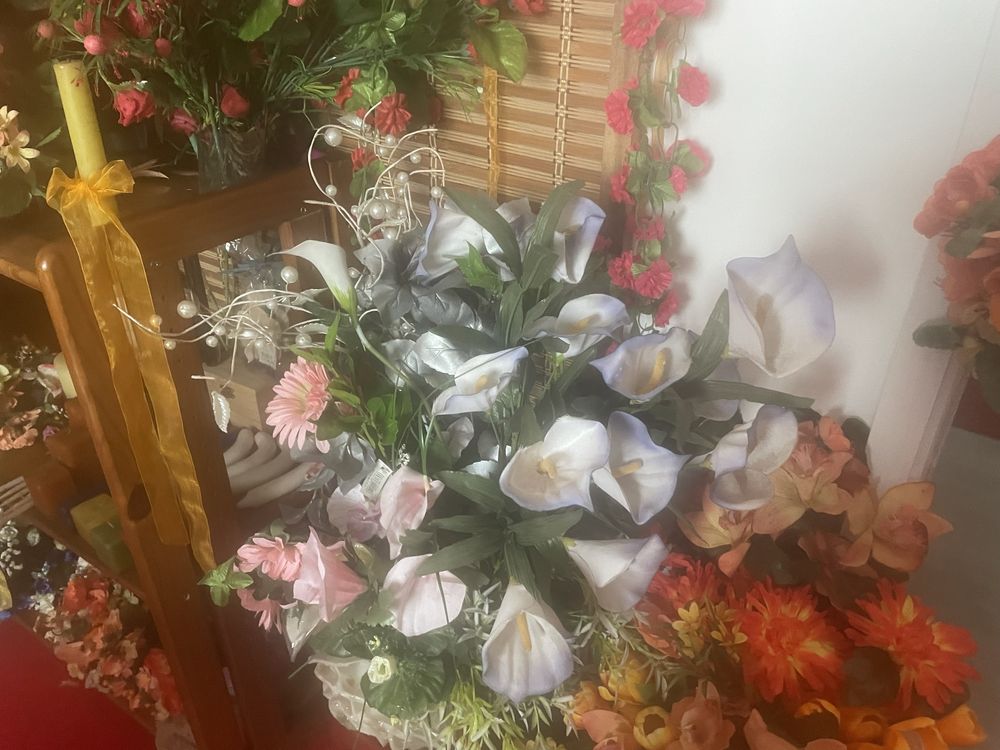 Flores Artificiais em Tecido