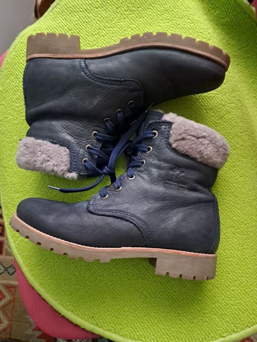 Черевики 39р шкіра зима Panama Jack