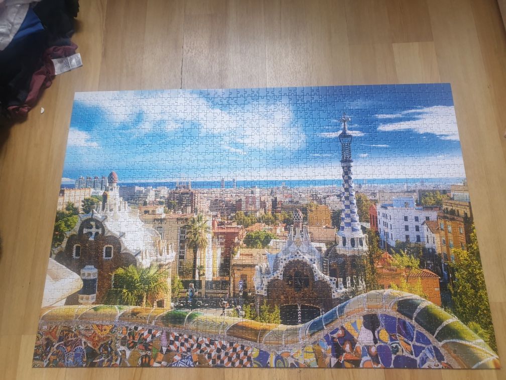 Puzzle Trefl Park Güell - Barcelona, 1500 el.