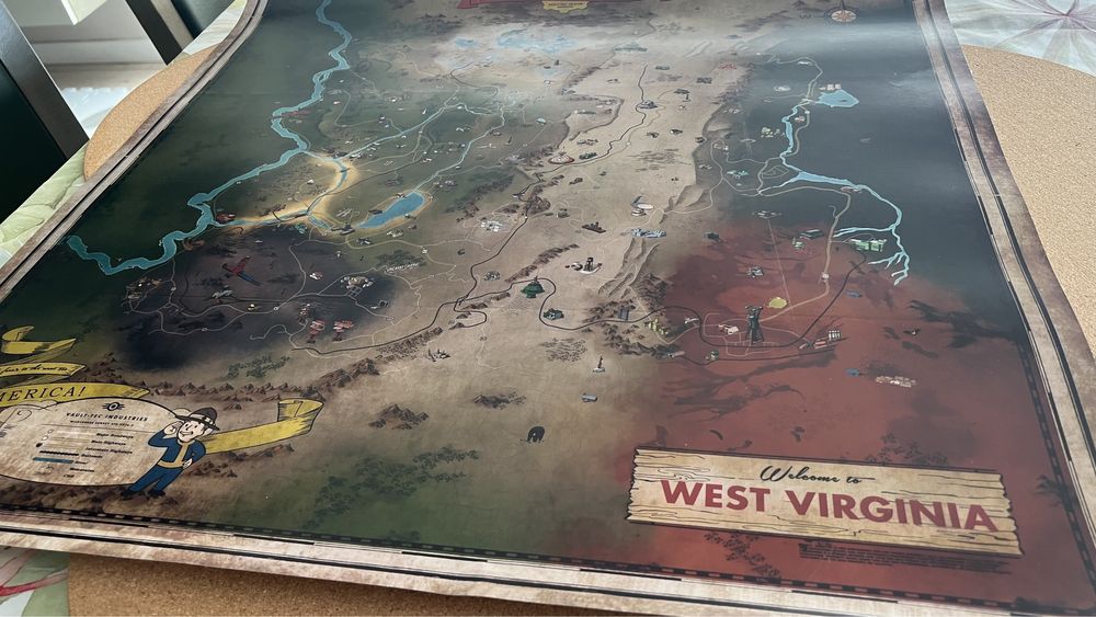 Prezent Fallout 76 mapa kolekcjonerska