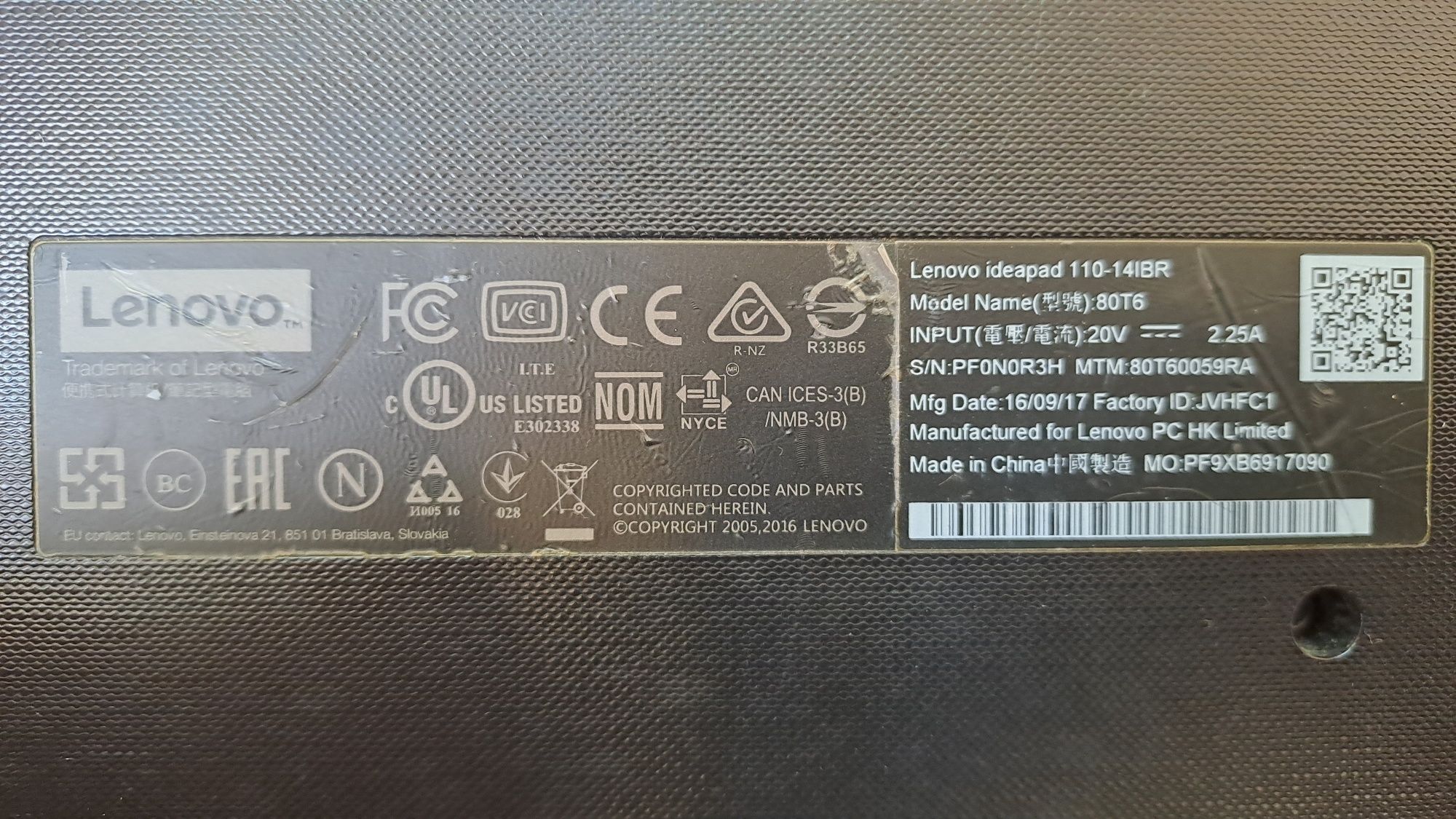 Ноутбук Lenovo 14