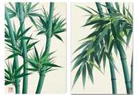 Kamisaka Sekka 2 plakaty 61x91 cm bambus