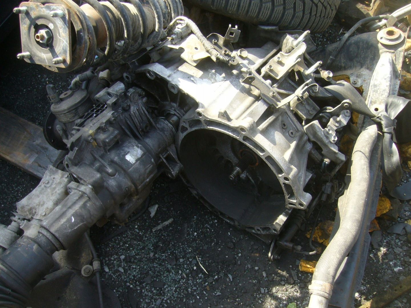 MAZDA CX7 2.3 SKRZYNIA BIEGÓW 6 REDUKTOR 4X4 KOMPLET