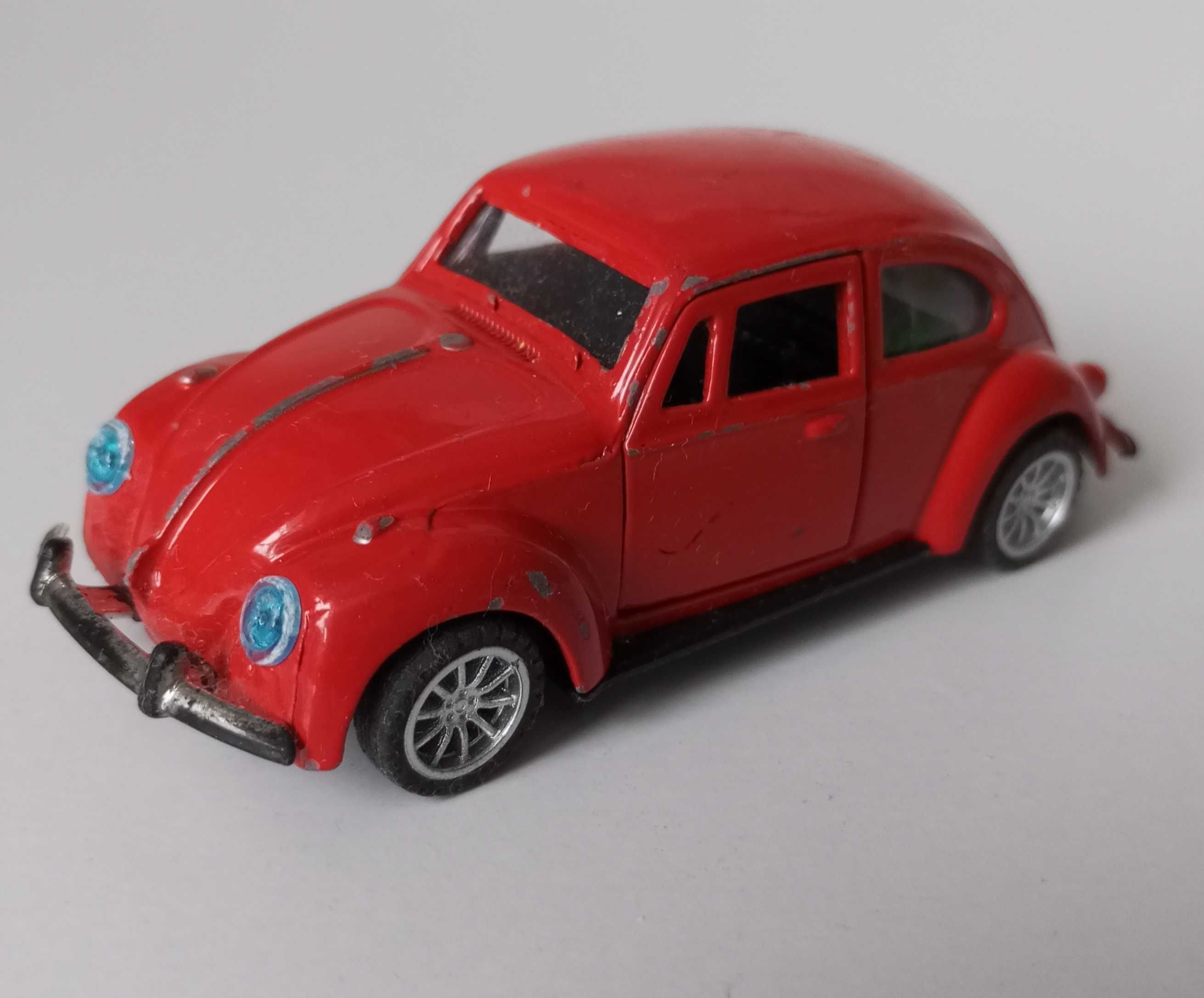 Машинки металеві Volkswagen Beetle, гоночна 9 см, ціна за 2 штуки