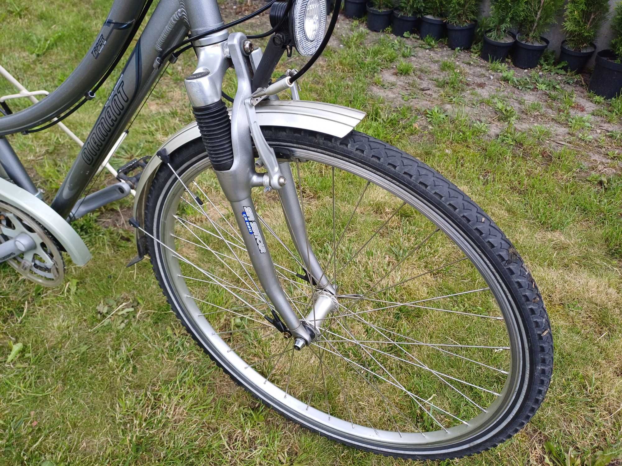 Rower Miejski Trekkingowy DIAMANT TAPER Koła 28 cali Rama Alu 48 cm