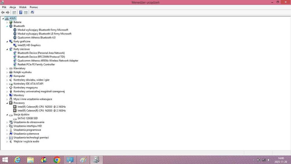 Netbook Asus X200M 11,6"