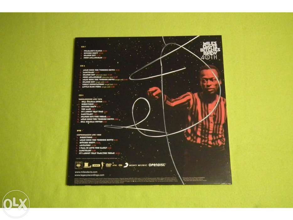 Miles Davis - Bitches Brew 40th Anniversary - 2 vinil + 3 cd + 1 dvd
