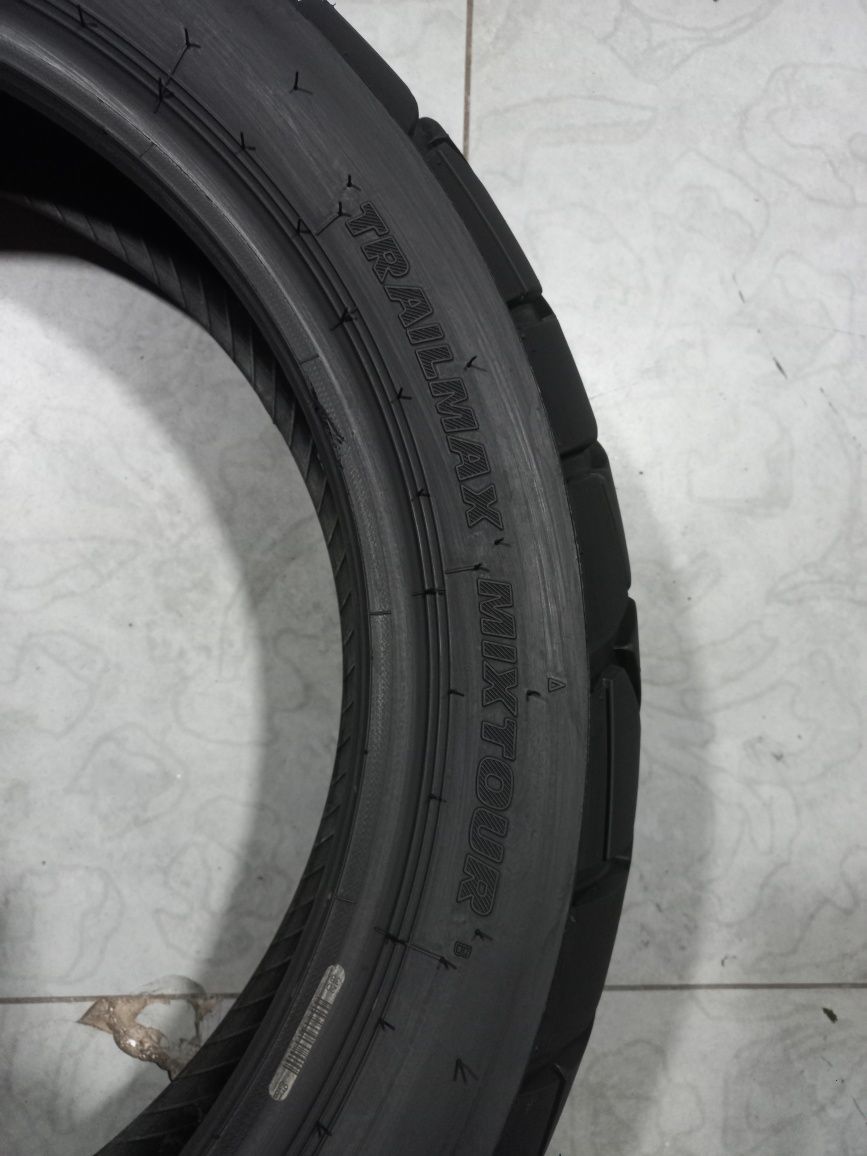 pneu seminovo  mota 150-70-jante 17÷90/90 jante 21 dunlop traimax mixt