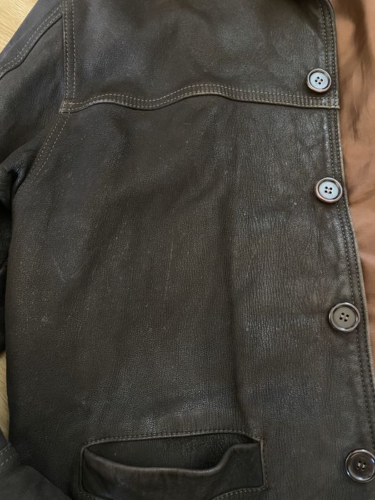 casaco de pele genuína homem